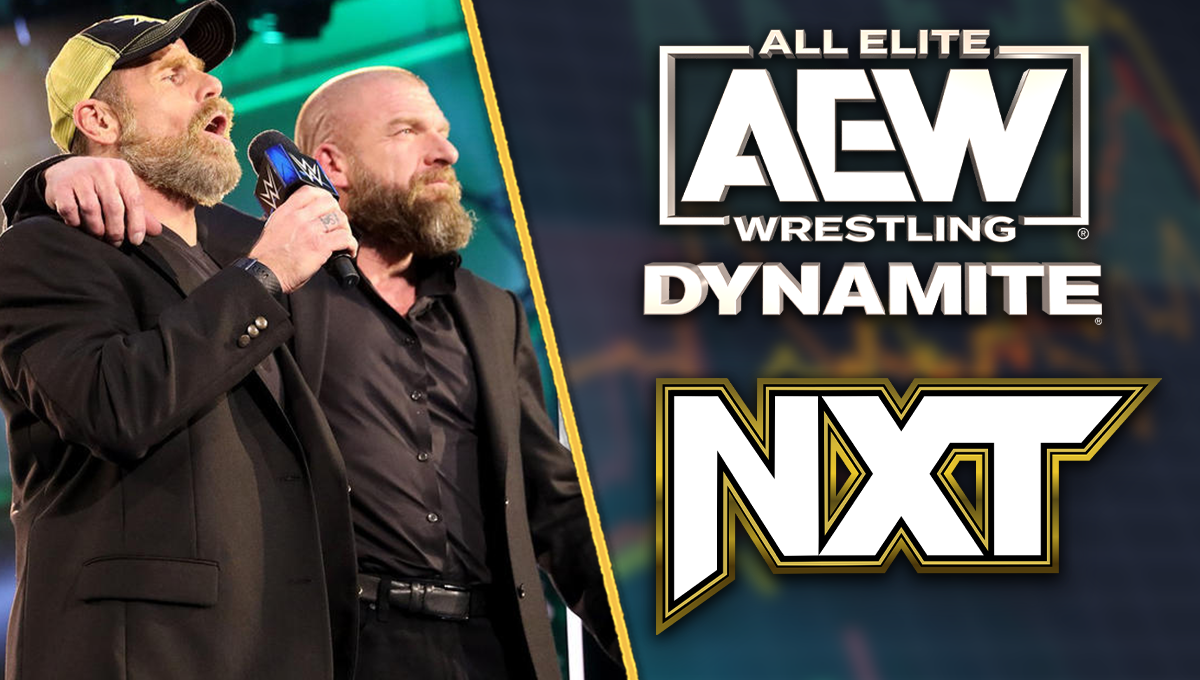 WWE AEW NXT DYNAMITE SHAWN MICHAELS TRIPLE H