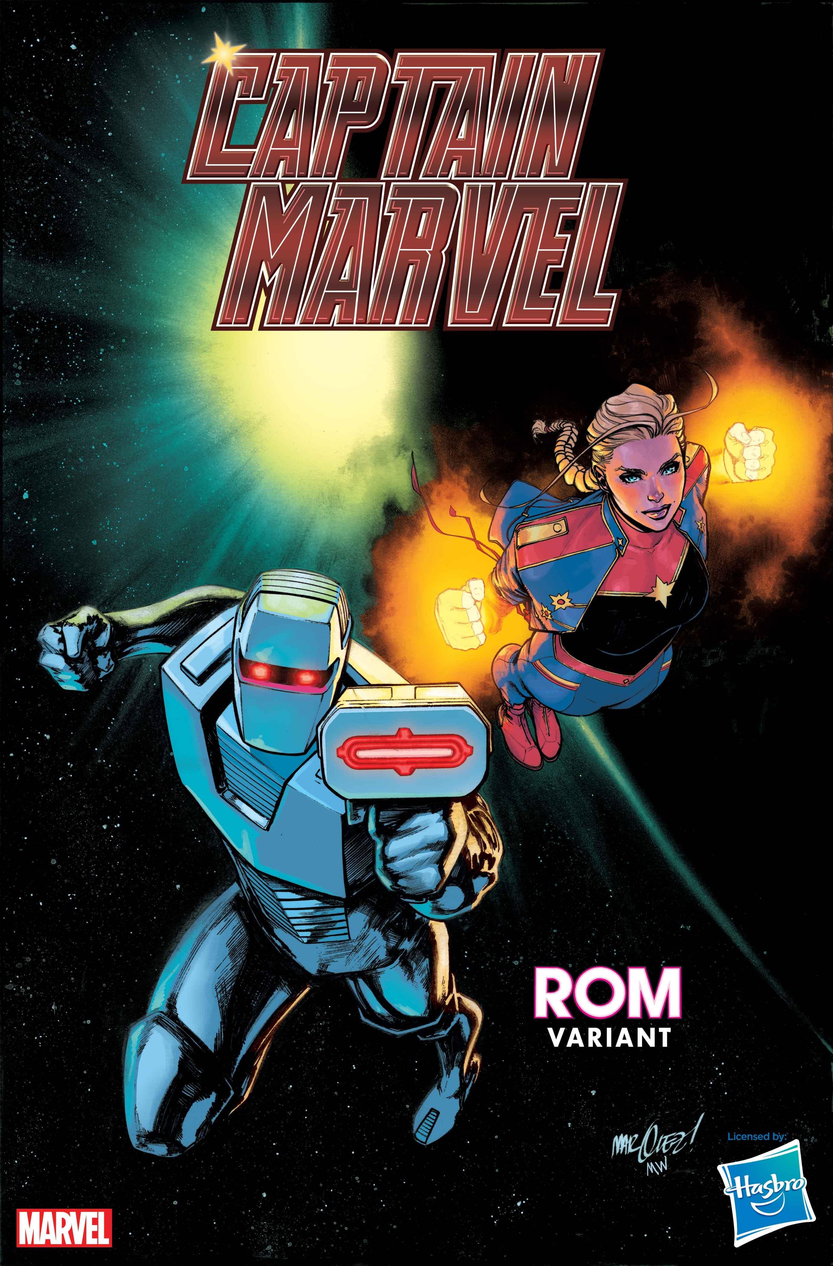 Hasbro's Rom Returns to Marvel on New Variant Cover Series