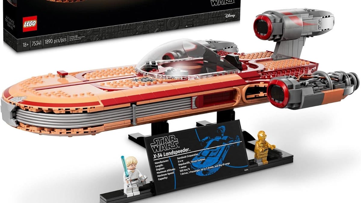 Набор LEGO Star Wars UCS Landspeeder снимается с производства: последний шанс получить его