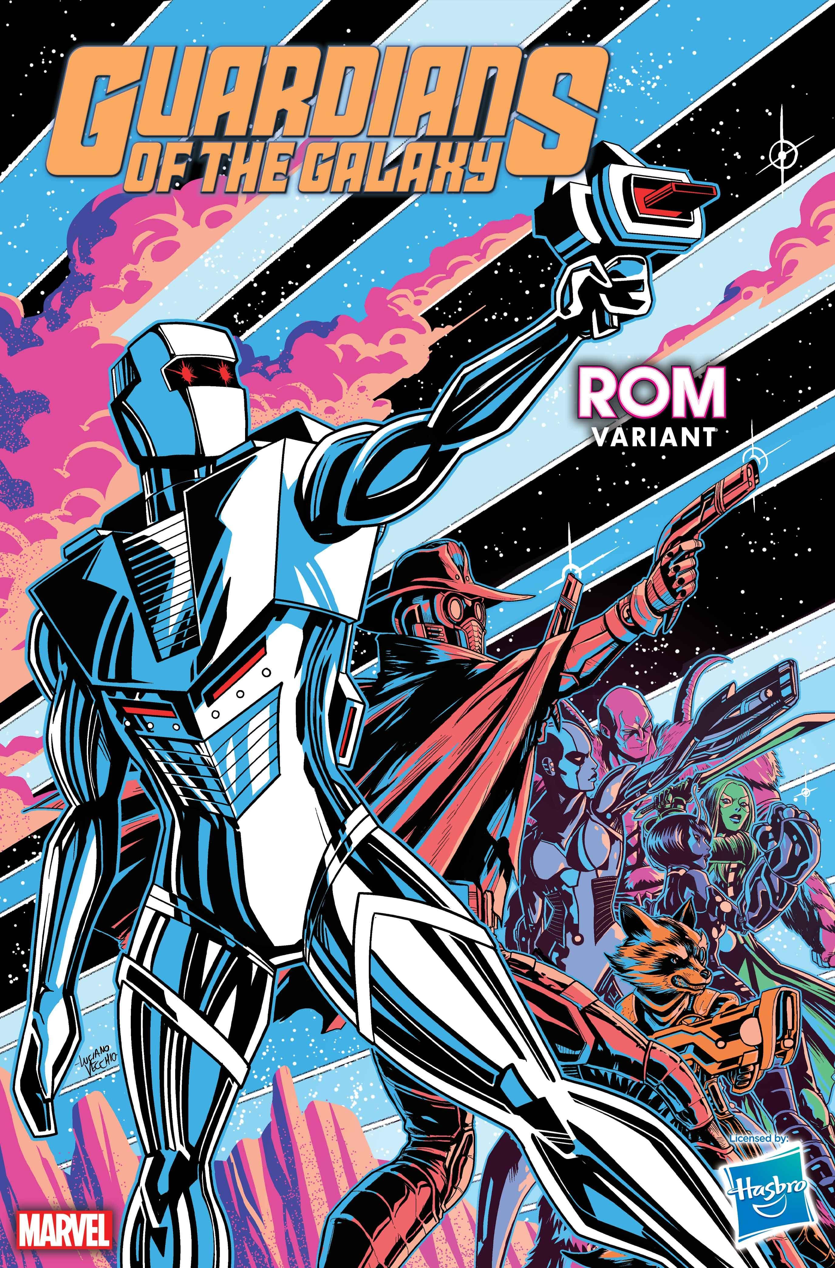 Hasbro's Rom Returns to Marvel on New Variant Cover Series