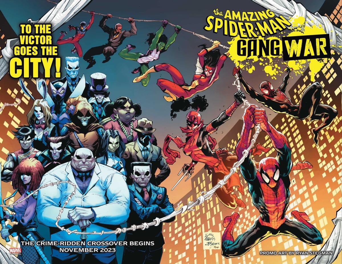 Spider-Man sees a battle between gang lords turn into a GANG WAR - GoCollect