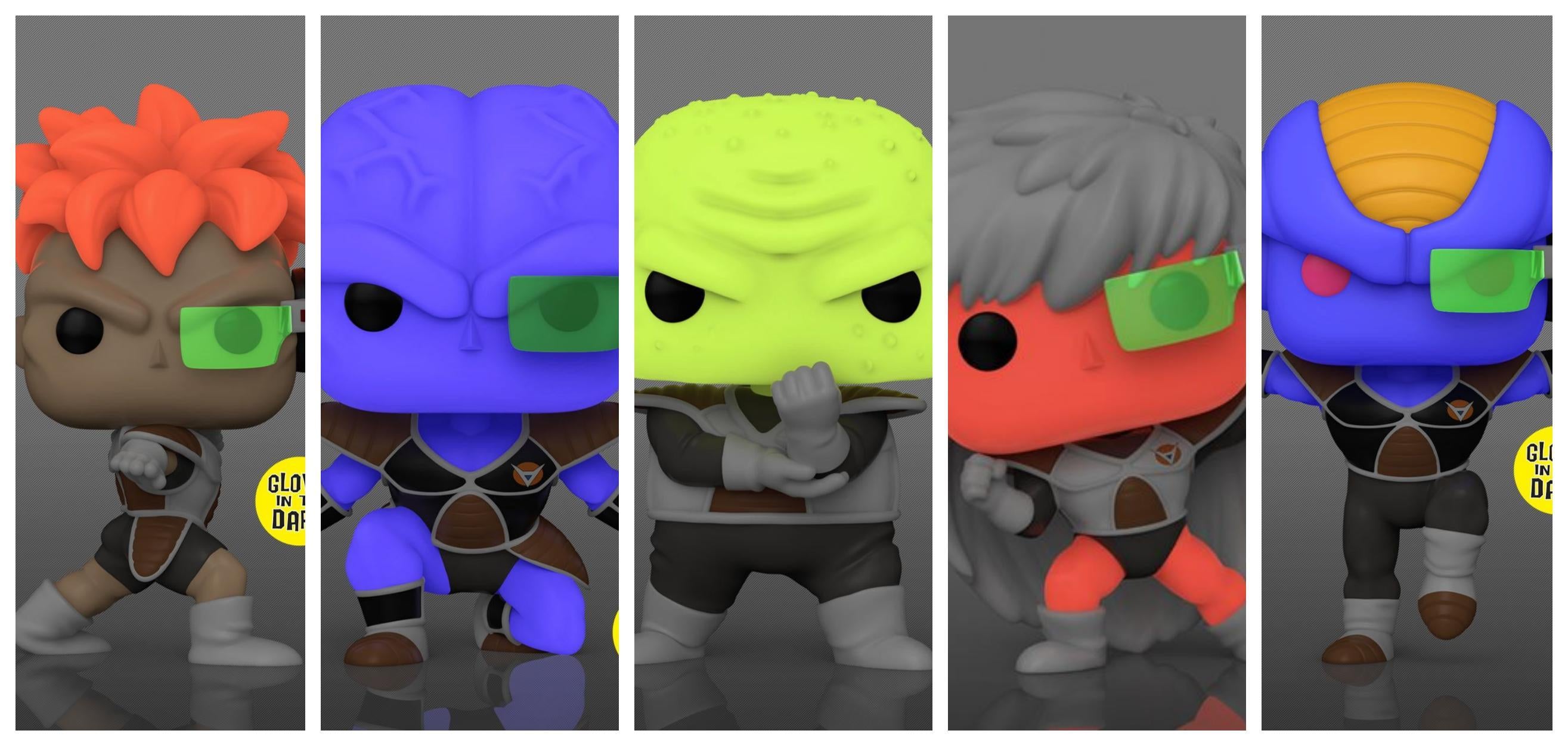 New Dragon Ball Z Funko Pop Wave Includes 5 GITD Exclusives