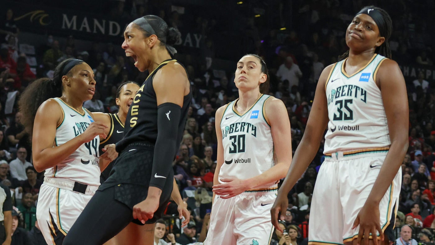 Las Vegas Aces break WNBA first-half scoring record in win over