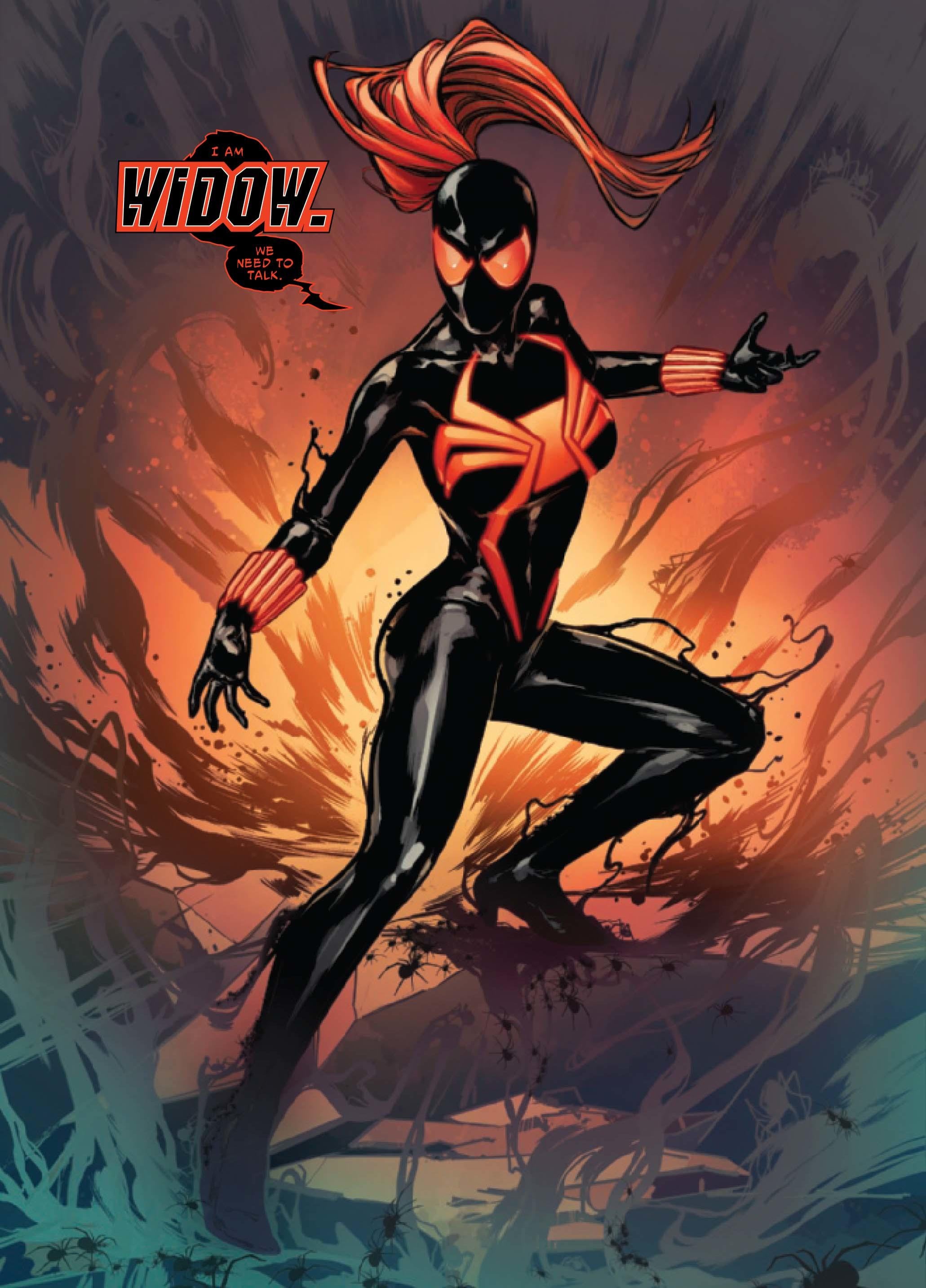 Black Widow Is the Latest Marvel Hero to Get Their Very Own Venom Symbiote
