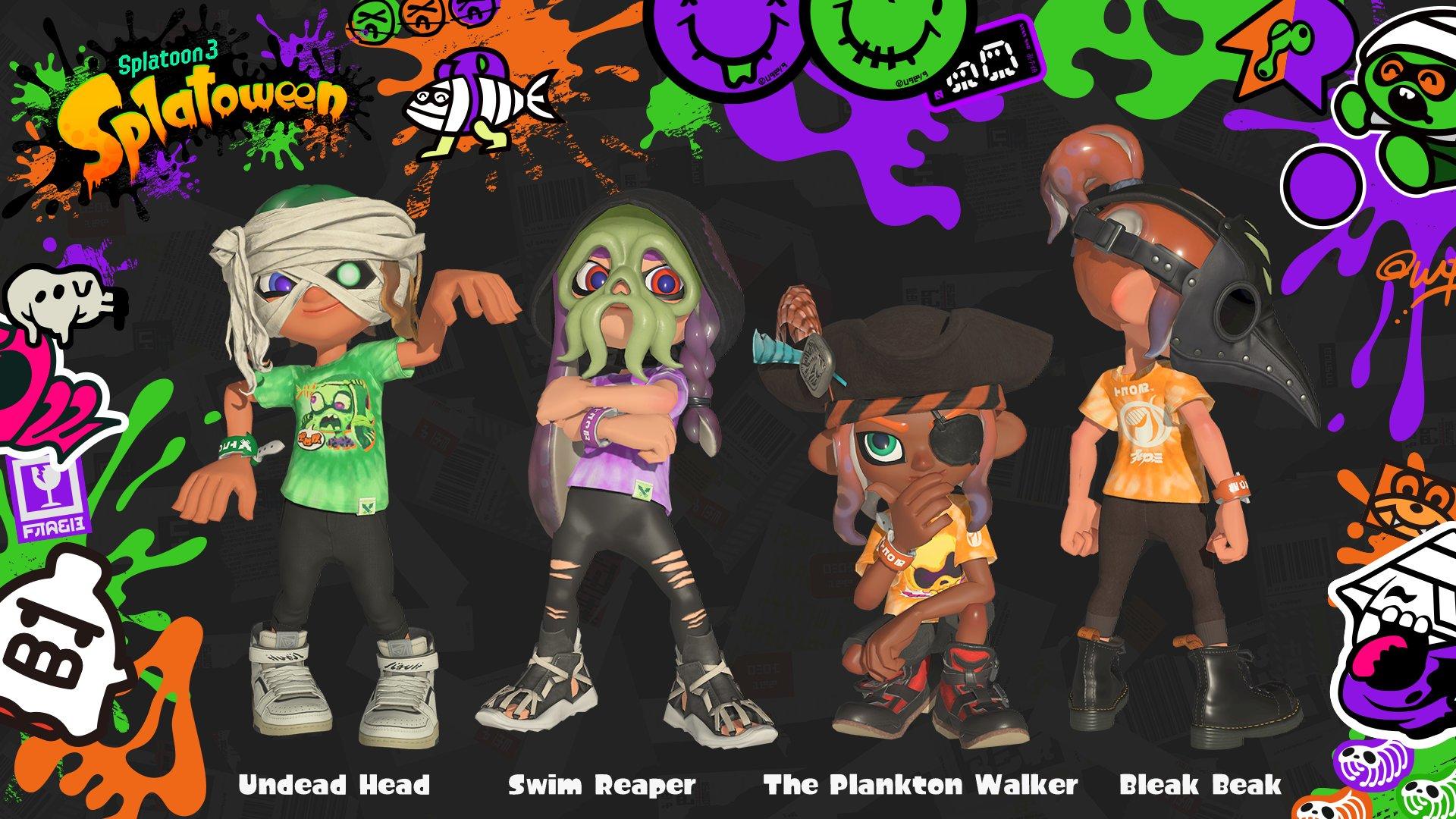 Splatoon 3 Announces Splatoween Celebration and Splatfest