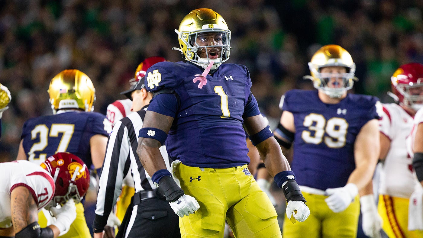 Notre Dame Football roster with frehmen jersey numbers and changes - One  Foot Down