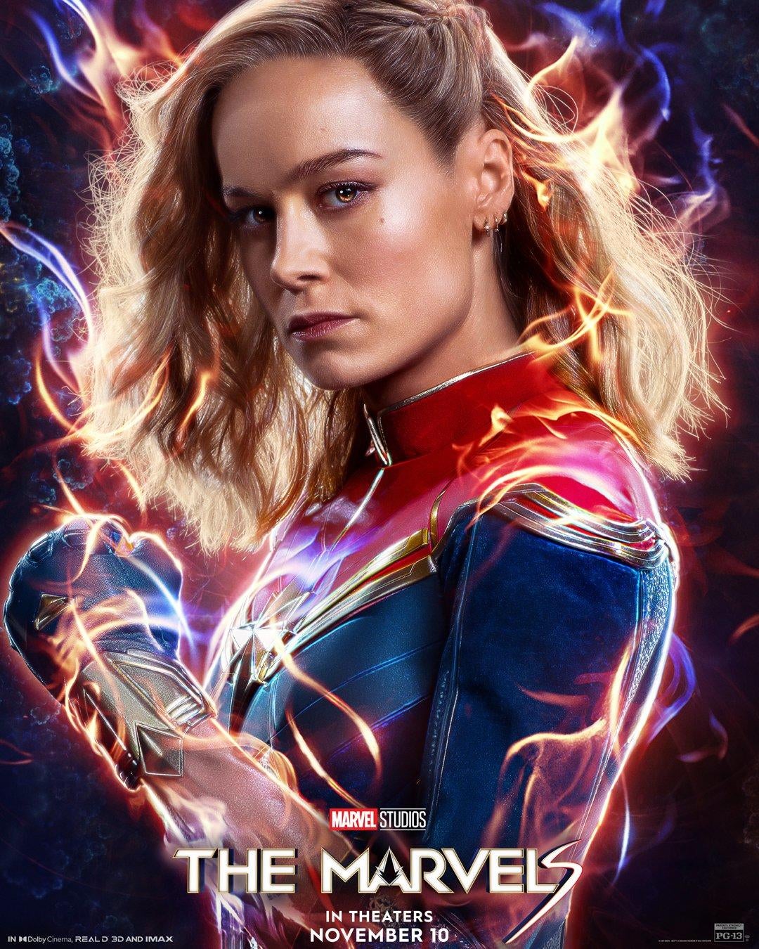 The Marvels: New Character Posters Showcase Cast