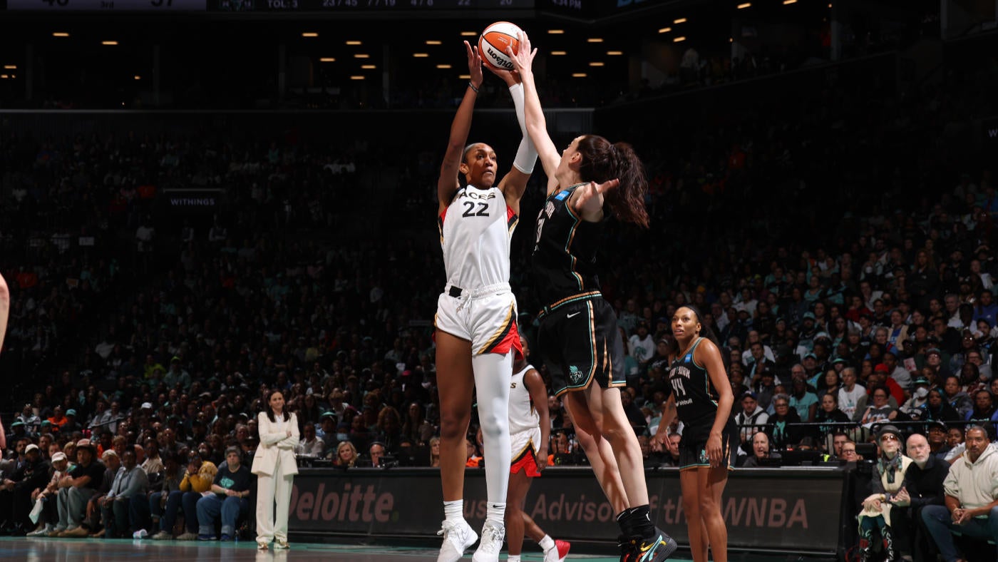 Aces Dominate Liberty In WNBA Finals Opener