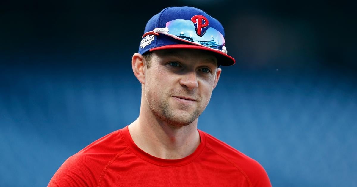 Phillies vs. Diamondbacks: Rhys Hoskins not on NL Championship Series  roster - CBS Philadelphia