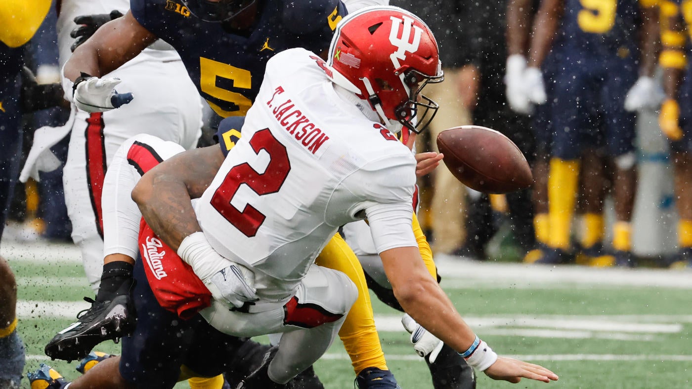 NCAA Football: Indiana at Michigan