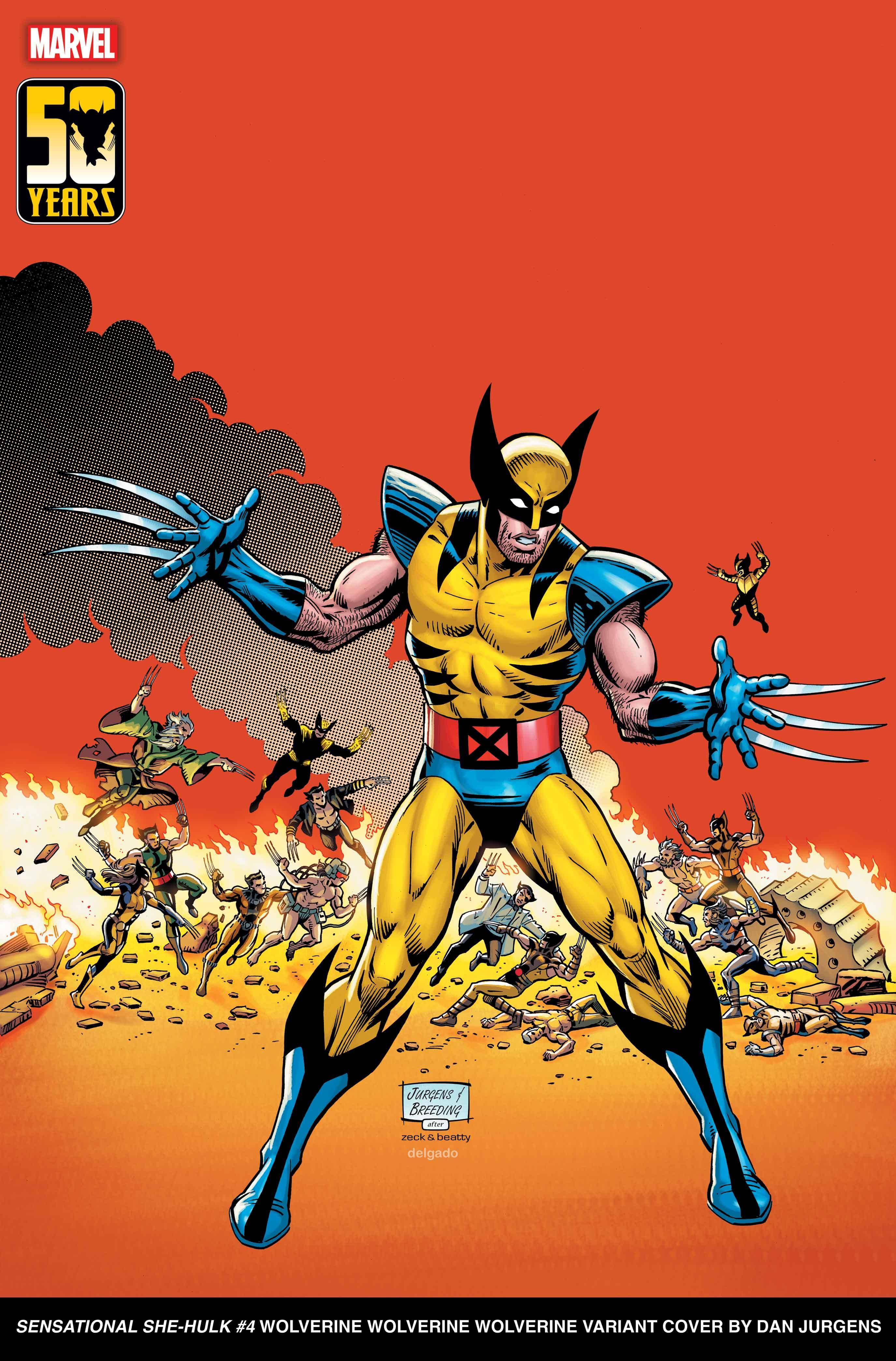 Wolverine 50th Anniversary Variants Pay Homage to Famous Marvel Comics ...