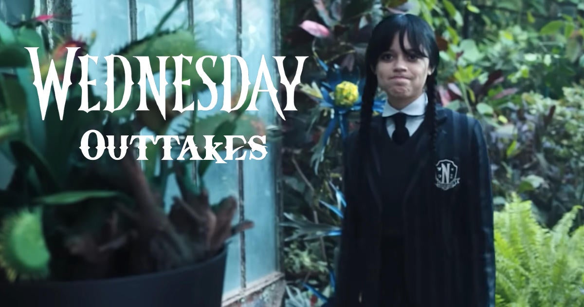 Jenna Ortega & Wednesday cast break character in Netflix blooper reel