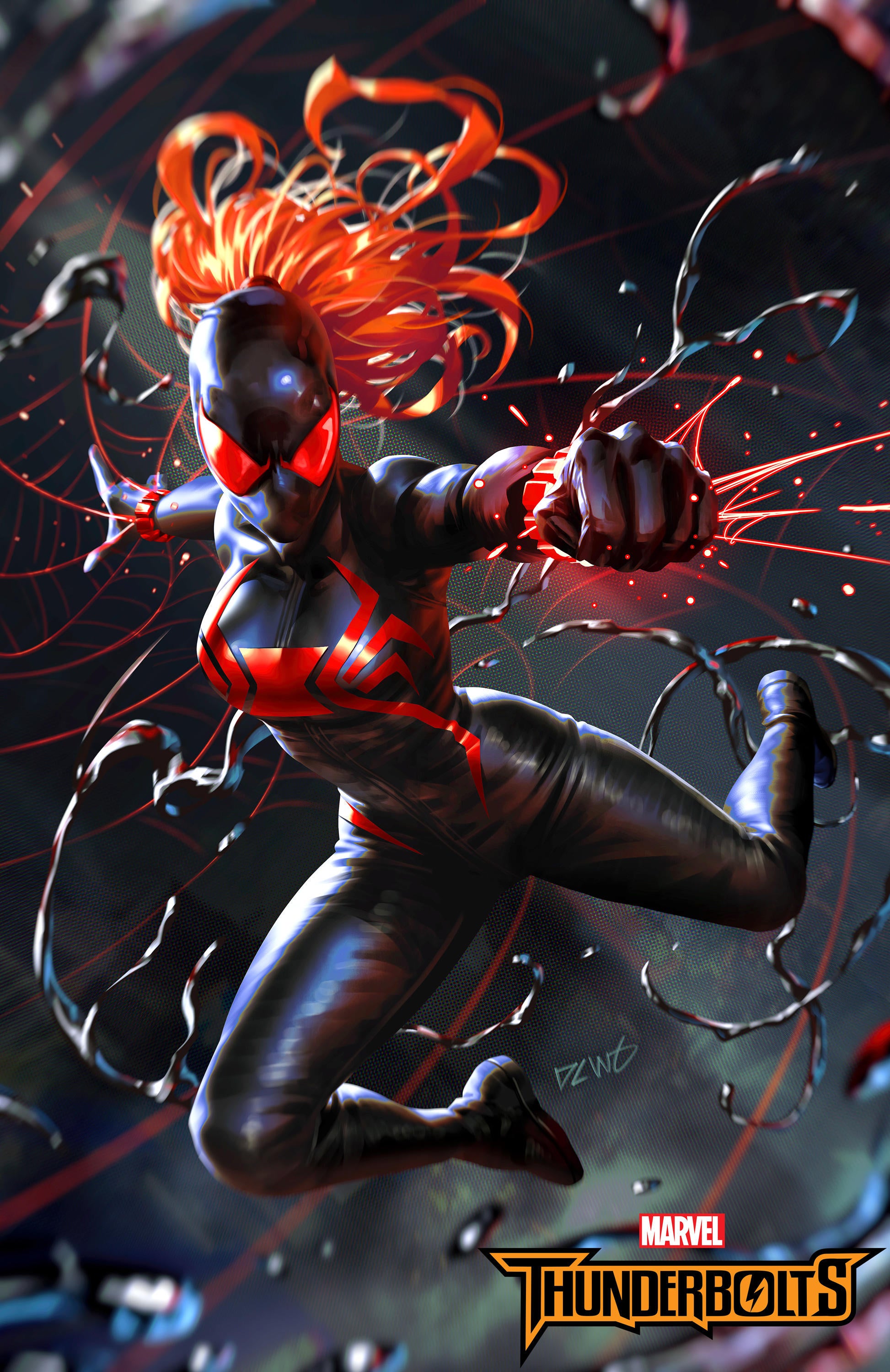 Thunderbolts #1 Cover Features Black Widow's New Venom Symbiote