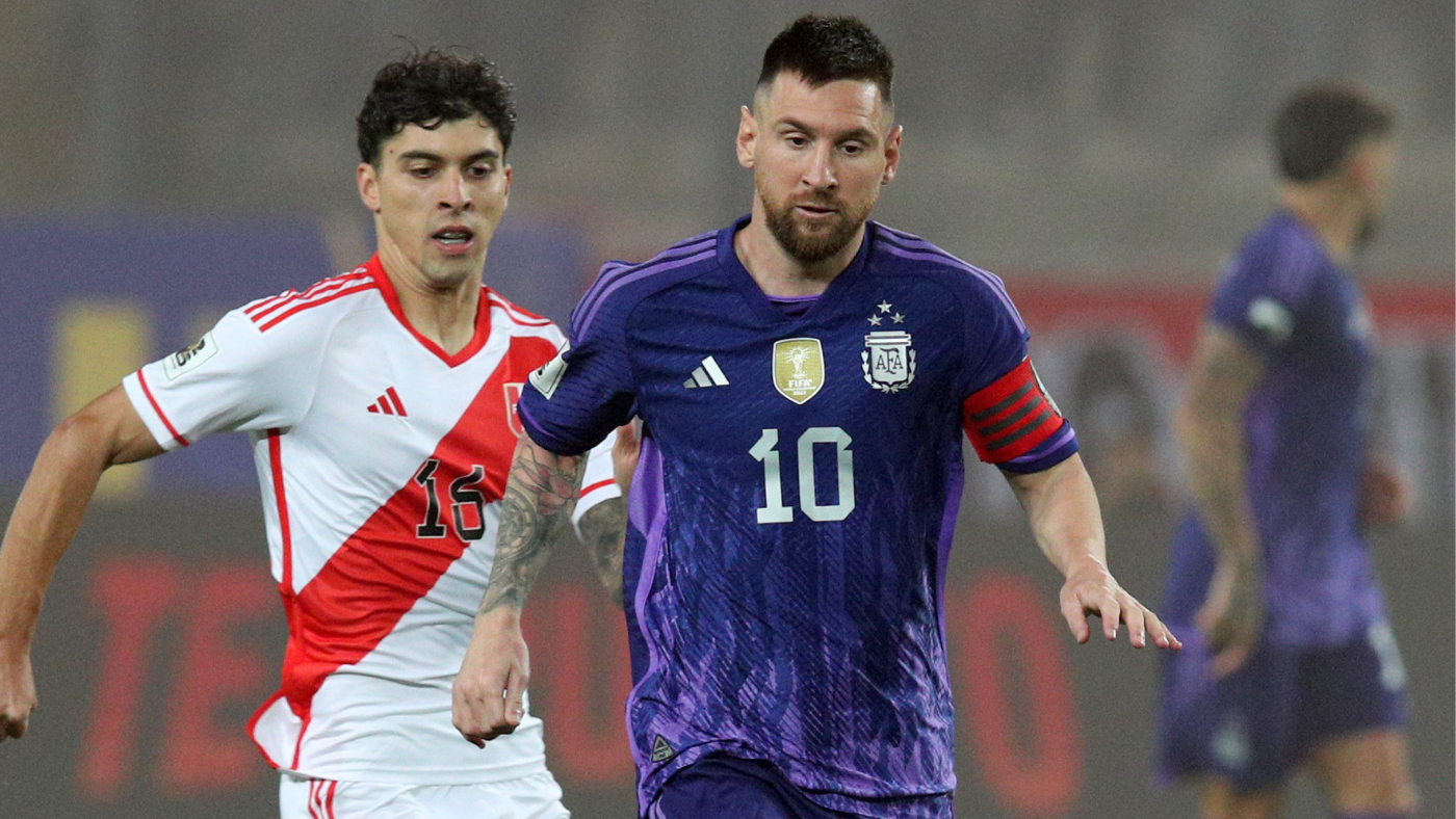 Lionel Messi nets brace for Argentina vs. Peru to becomes top scorer in CONMEBOL World Cup qualifying history