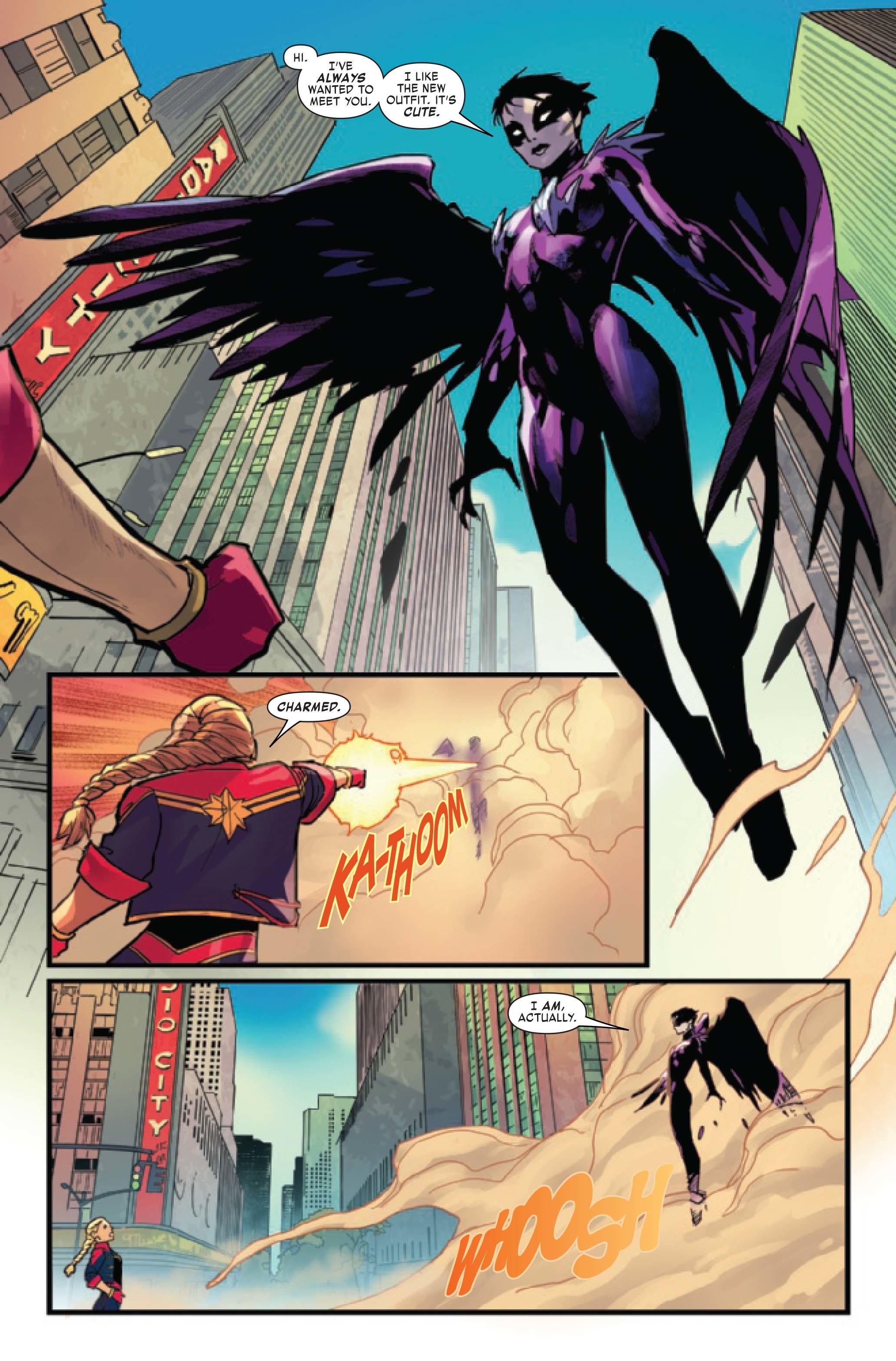 Captain Marvel Debuts Her New Costume in Preview of Marvel Series ...