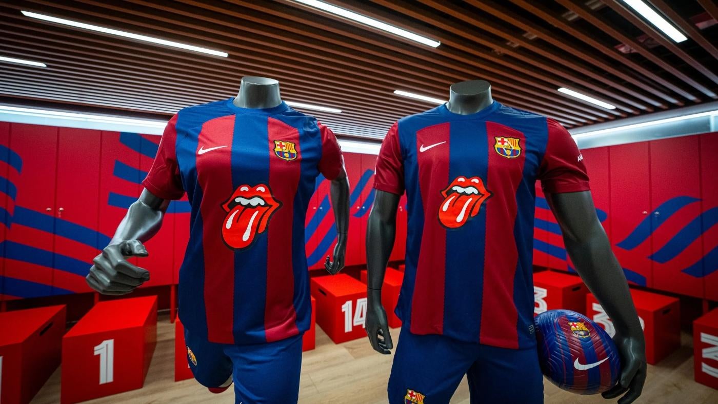 Rolling Stones logo to appear on FC Barcelona jerseys for El Clasico vs. Real Madrid