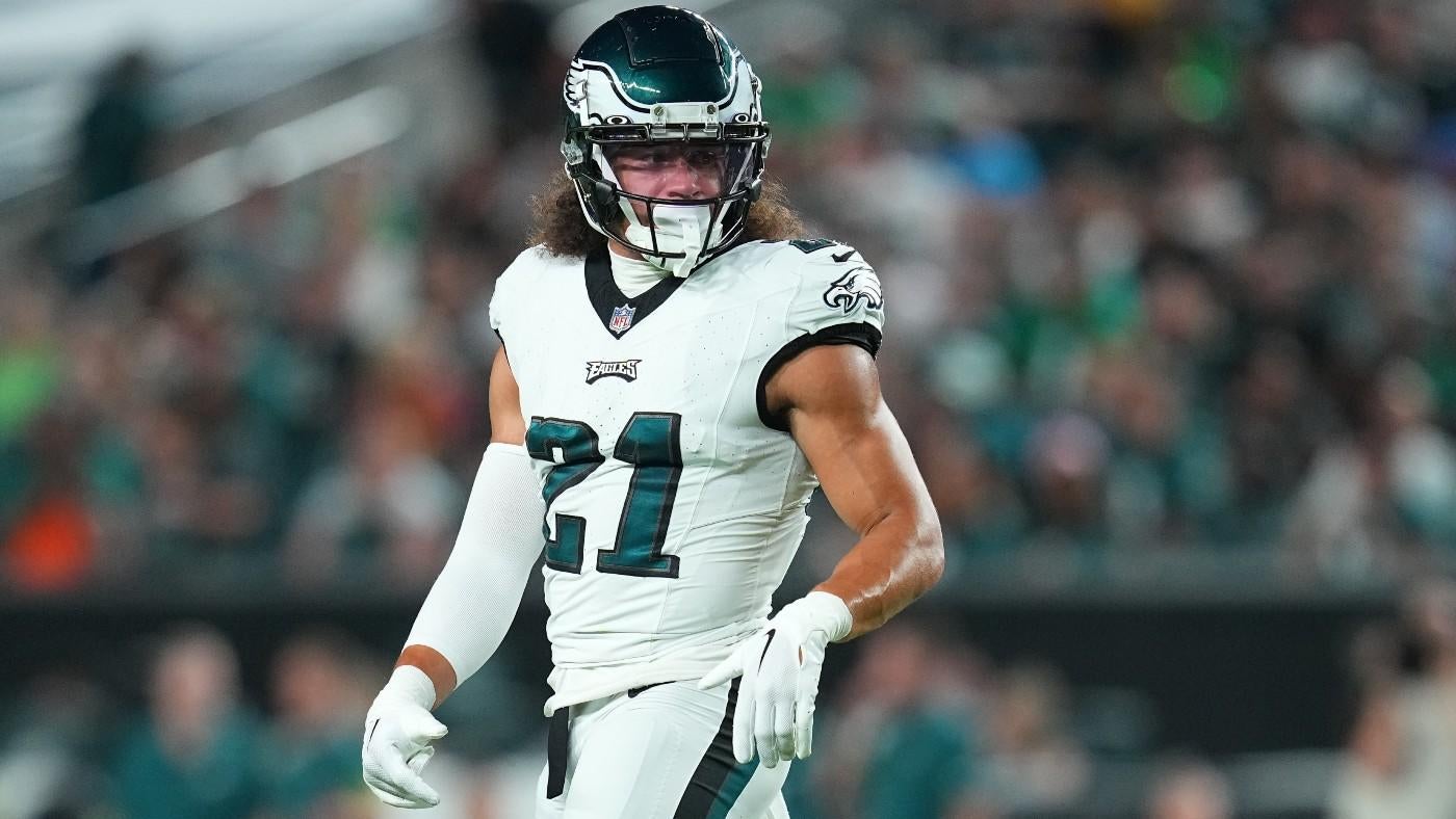 Eagles secondary injuries: Sydney Brown set to make first-career start vs. Dolphins with Reed Blankenship out