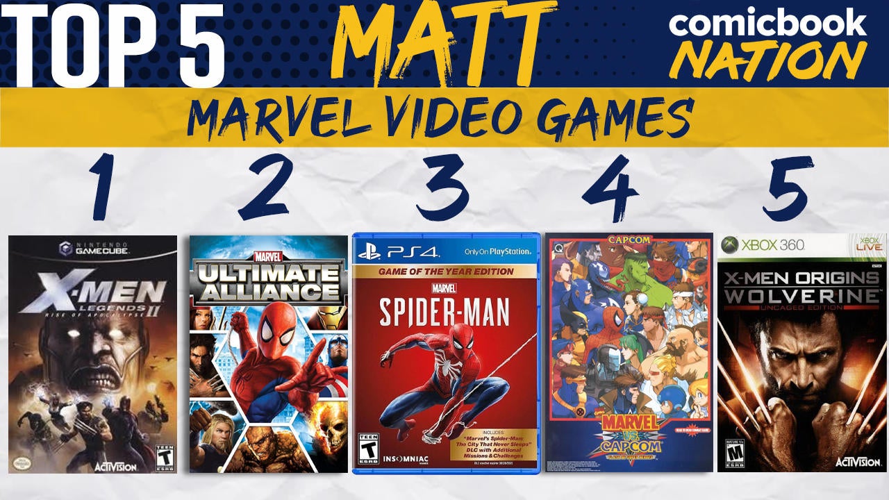 Marvel store video games