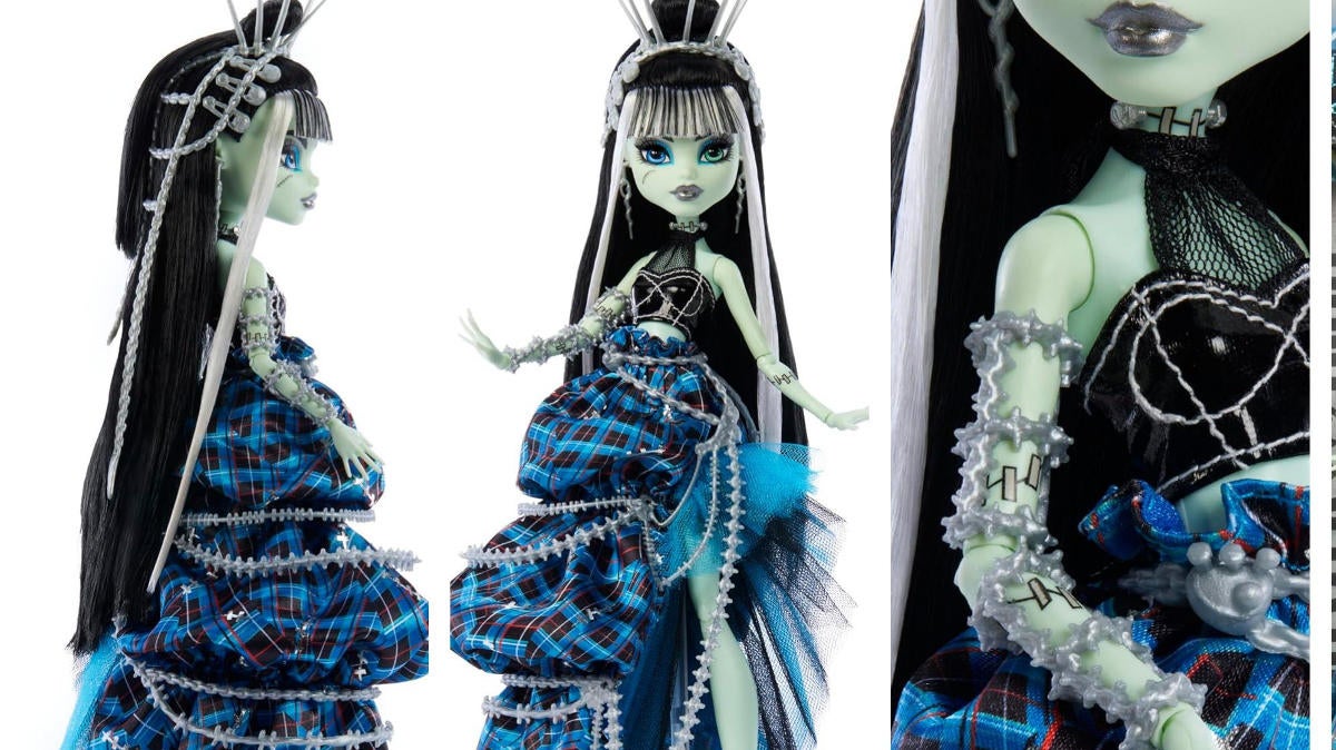 Monster High Frankie Stein Stitched In Style Exclusive Doll Hits Amazon