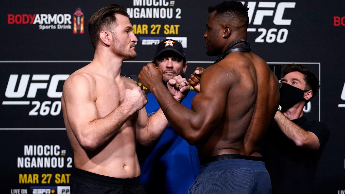 Francis Ngannou picks Stipe Miocic to beat Jon Jones at UFC 295: ‘Stipe doesn’t get the credit he deserves’