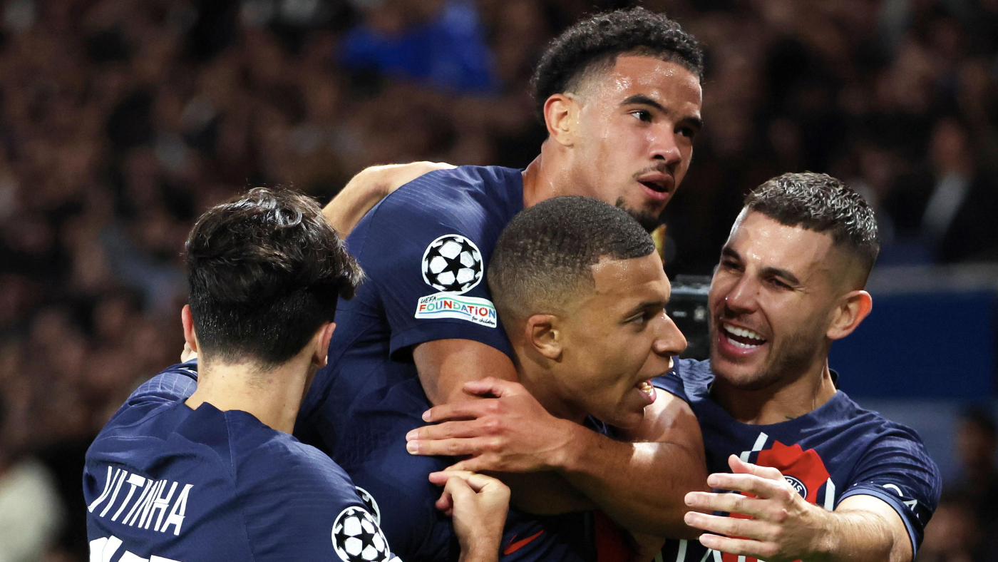 Warren Zaire-Emery announces arrival in PSG’s dominant Champions League win over Milan