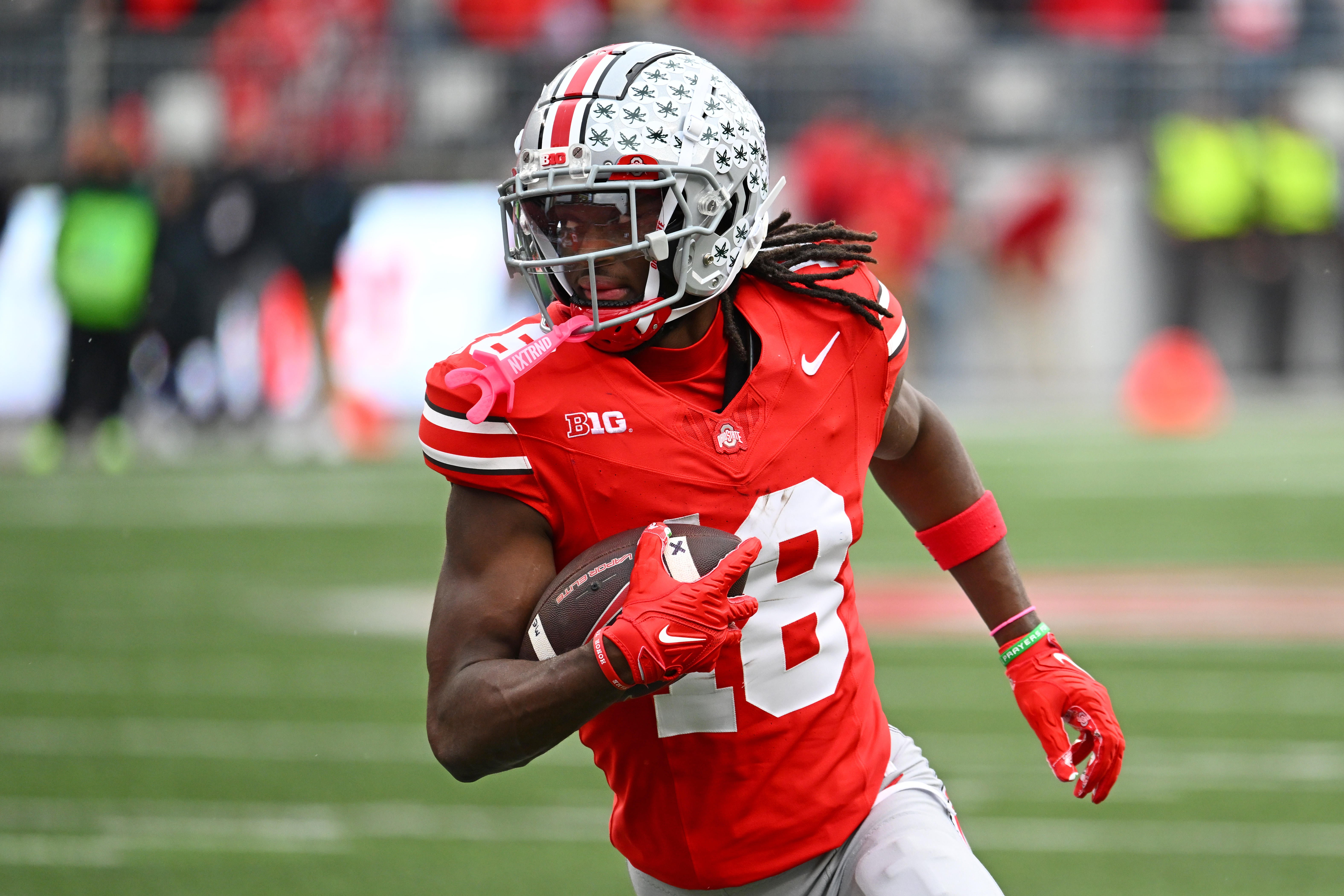 Marvin Harrison Jr. dominates first half during Ohio State's loss