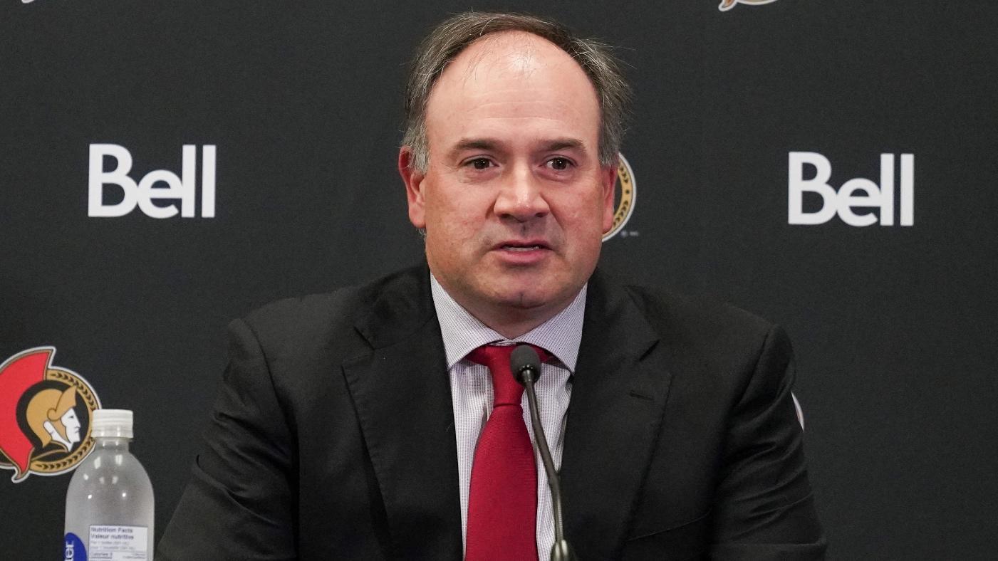 Senators' Pierre Dorion resigns as general manager after NHL forces team to forfeit first-round draft pick