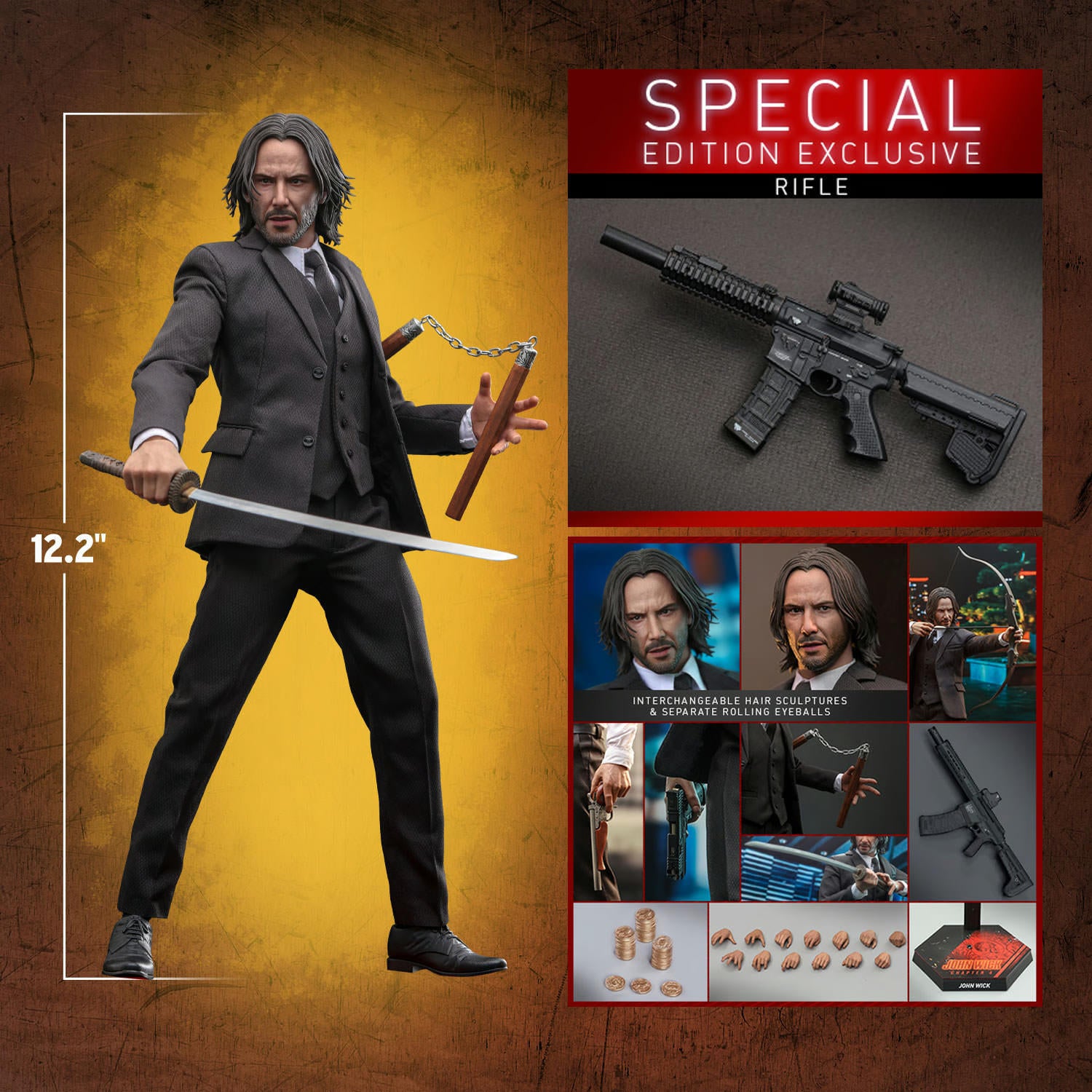 John wick 3 clearance hot toys