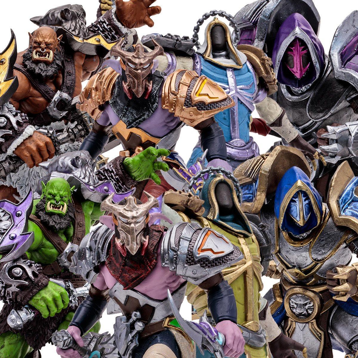 The First World Of Warcraft Figures Launch From Mcfarlane Toys For