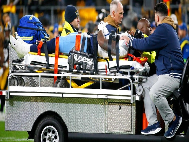 Titans Wide Receiver Treylon Burks Carted off Field After Suffering Scary Injury vs. Steelers