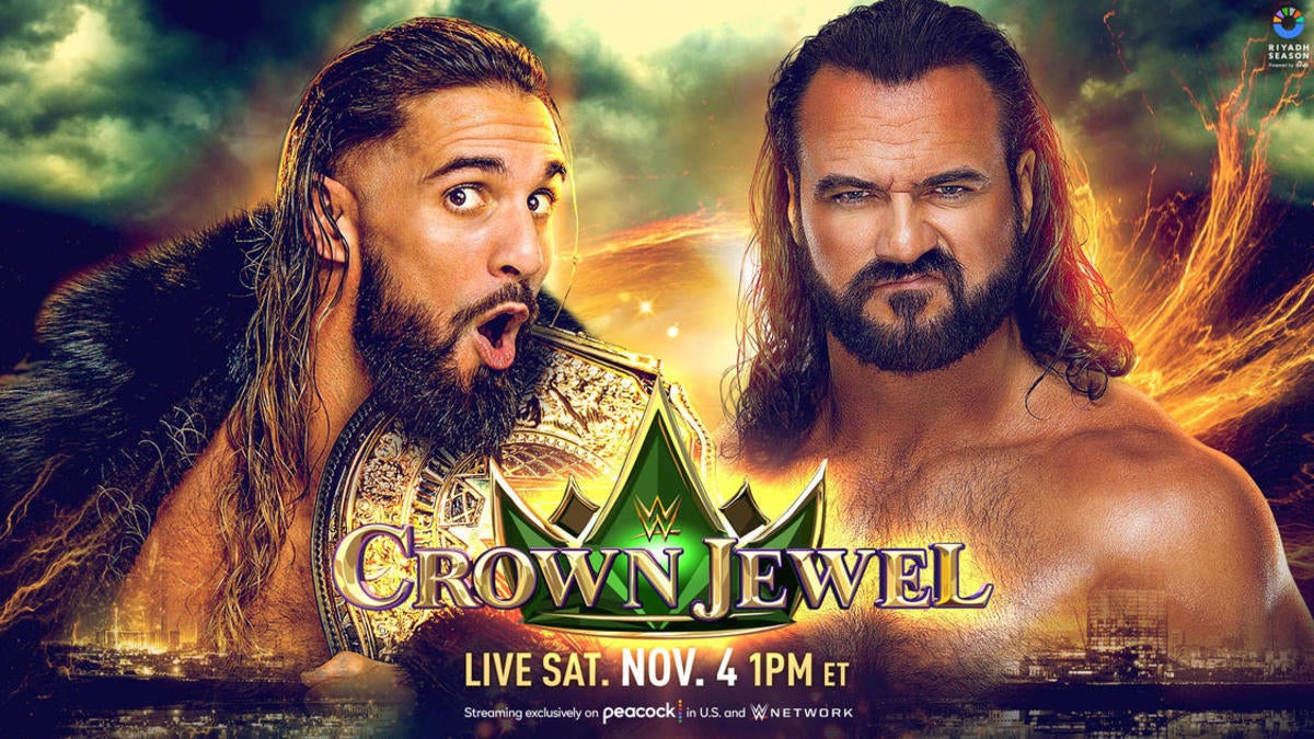 WWE Crown Jewel: Seth Rollins Retains World Heavyweight Championship ...