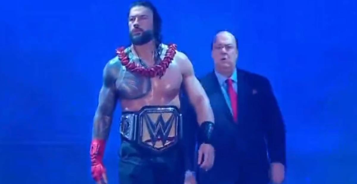 WWE Crown Jewel Delivers One of Roman Reigns' Shortest Entrances WWE Crown Jewel Delivers One of Roman Reigns' Shortest Entrances