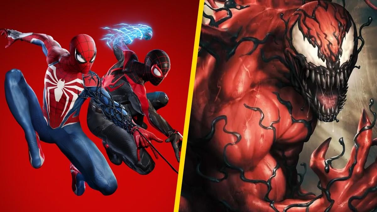 Marvel's spider-man 2: let there be carnage dlc cover art