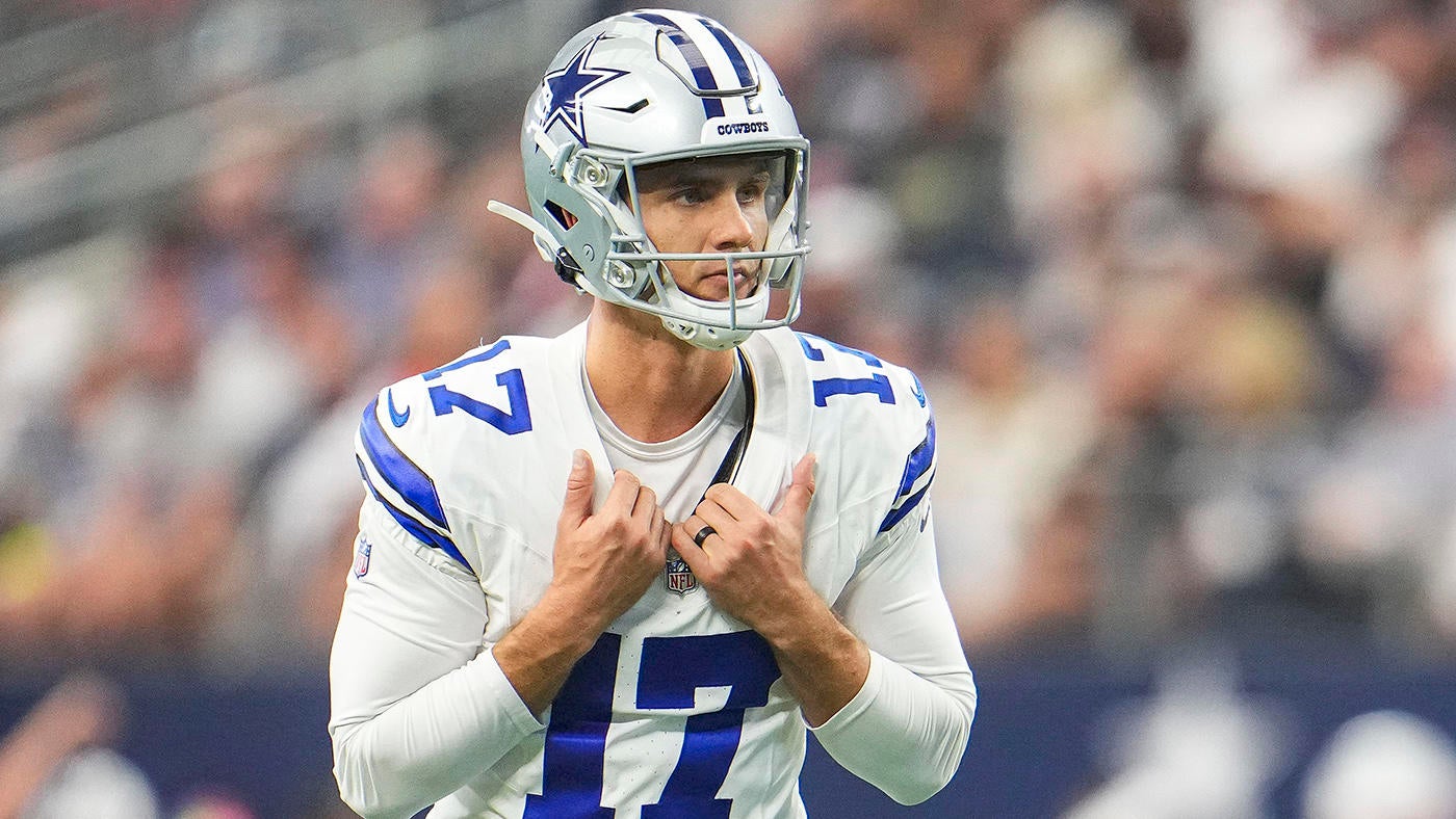 Cowboys rookie kicker Brandon Aubrey breaks NFL record for most consecutive made field goals to start a career