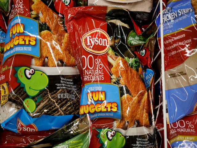 Tyson Recalls Nearly 30,000 Pounds of Frozen Chicken Nuggets