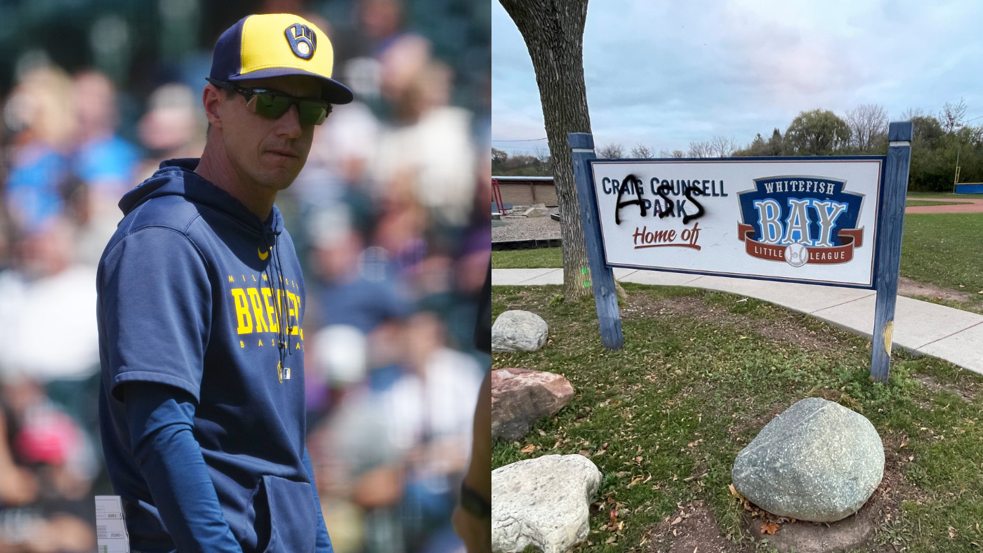 Brewers owner calls out Craig Counsell after Cubs hire, sign with manager's name vandalized at Wisconsin park