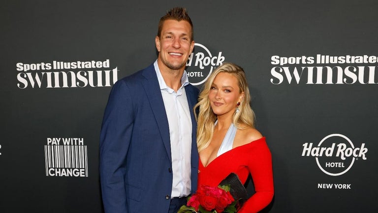 Rob Gronkowski and Camille Kostek Talk Hosting Celebrity Concert for Veterans Day (Exclusive)