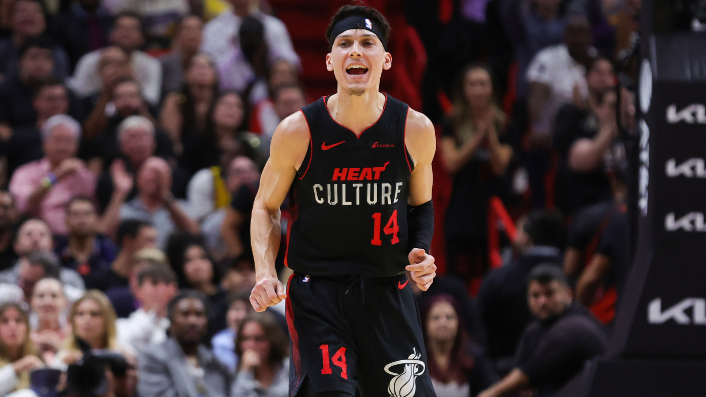 Tyler Herro injury: Heat guard says he'll miss 'probably a couple weeks,' which is bad news for their offense