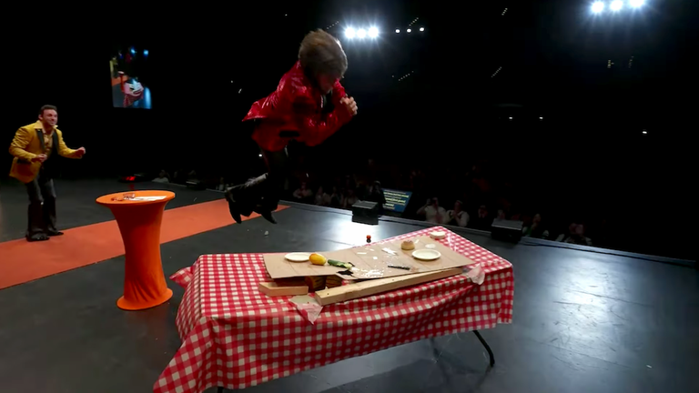 'Name You Price' Host Will Neff Crashes Through Table During Live Episode