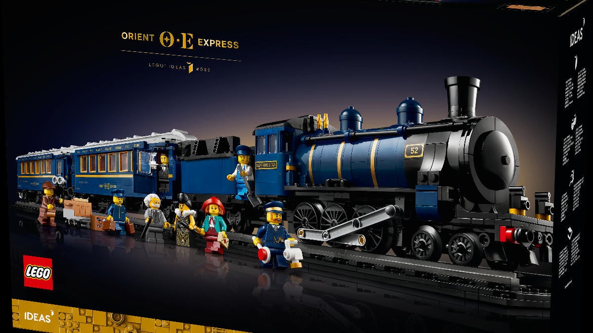 Journey back in time with the Lego Orient Express Train Set. Its  retractable roofs reveal elegant interiors, and 2,540 pieces provide hours  of entertainment. - Luxurylaunches
