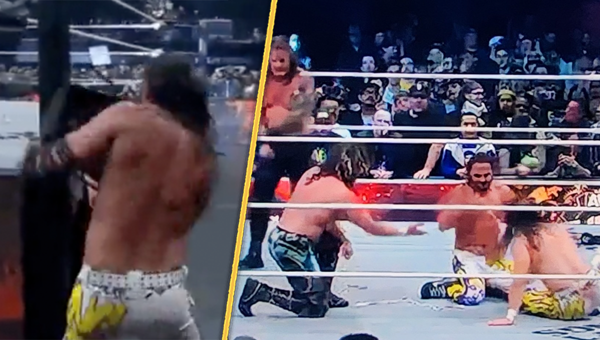 AEW Full Gear The Young Bucks Throw Tantrum After Loss to Kenny