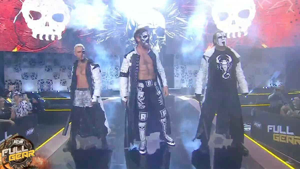 AEW Full Gear: Sting, Adam Copeland & Darby Allin Victorious Over ...