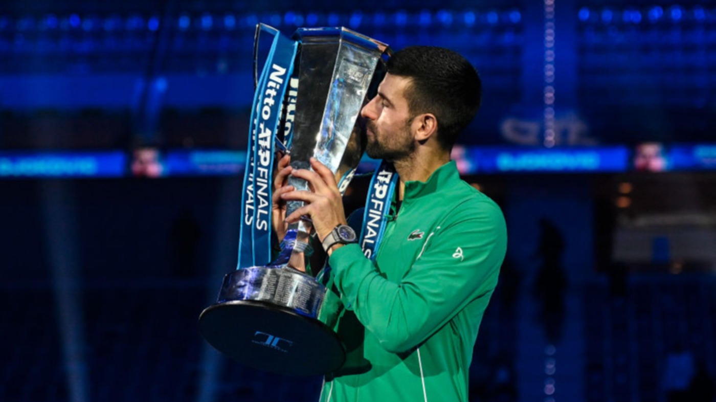 Novak Djokovic breaks Roger Federer’s record with seventh ATP Finals title