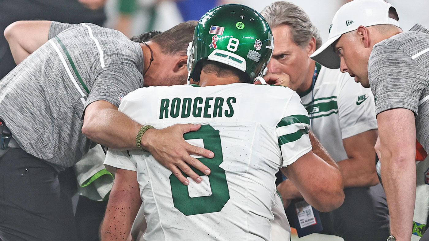 Jets' Aaron Rodgers initially thought that Achilles injury would end his career