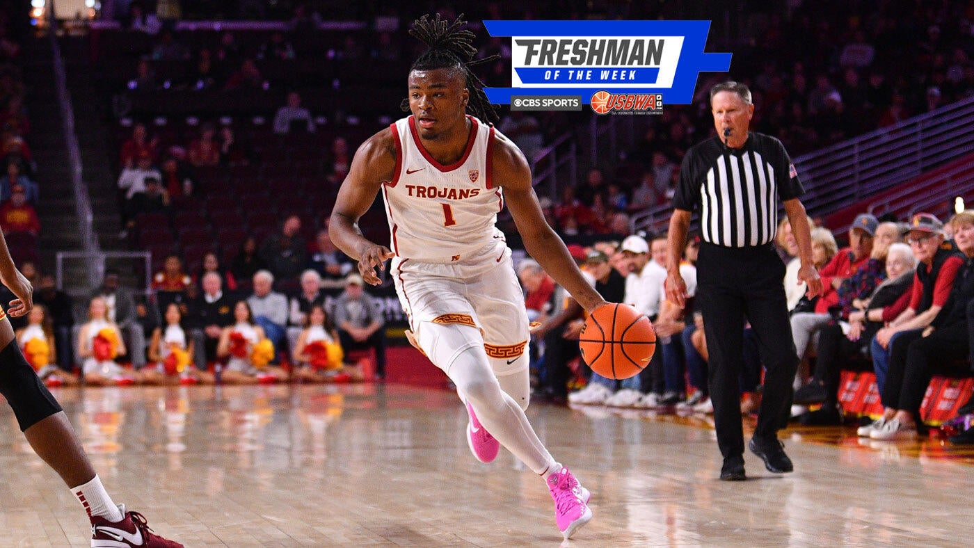 
                        Ranking college basketball's best freshmen: USC's Isaiah Collier earns first Freshman of the Week honors
                    