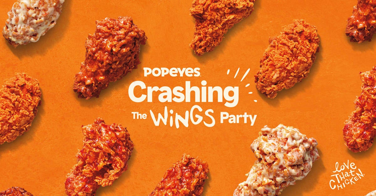 Popeyes Launches Massive New Wings Promo With Three New Flavors