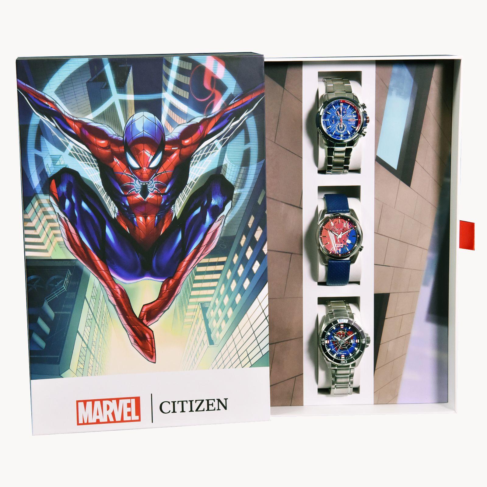 Marvel Spider-Man Boys Stainless Steel Watch, Black India | Ubuy