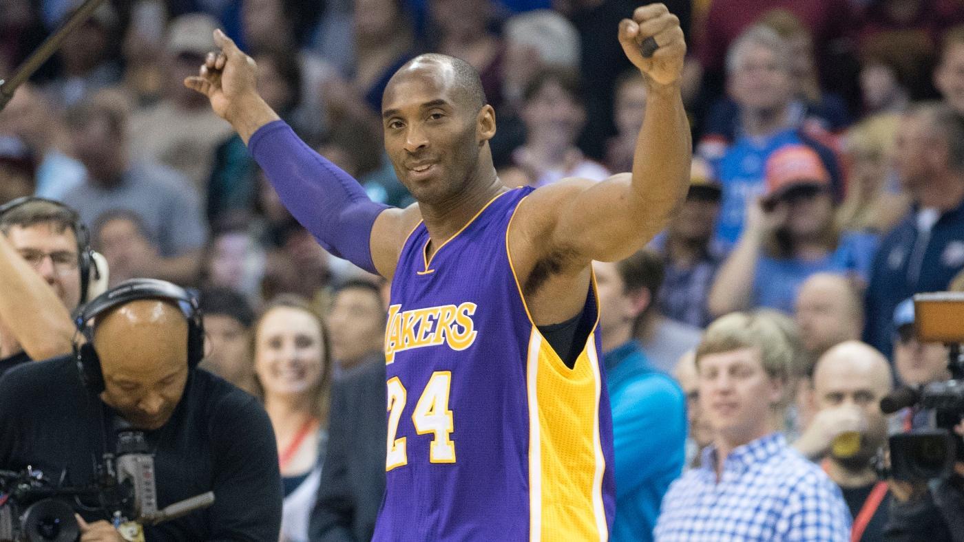 
                        Kobe Bryant's Lakers jersey, sneakers from final NBA road game expected to sell for $600,000 combined
                    