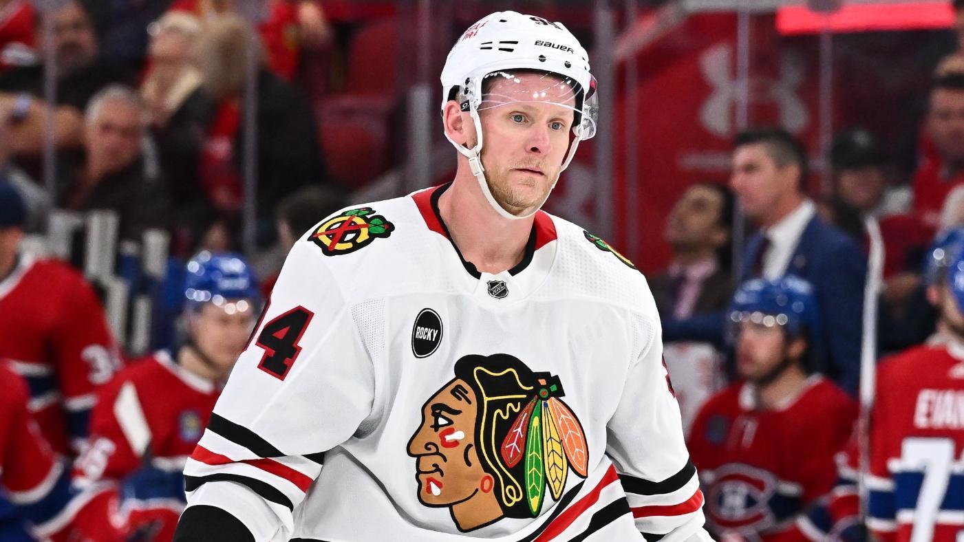 Blackhawks' Corey Perry will be away from team for 'foreseeable future,' GM Kyle Davidson says