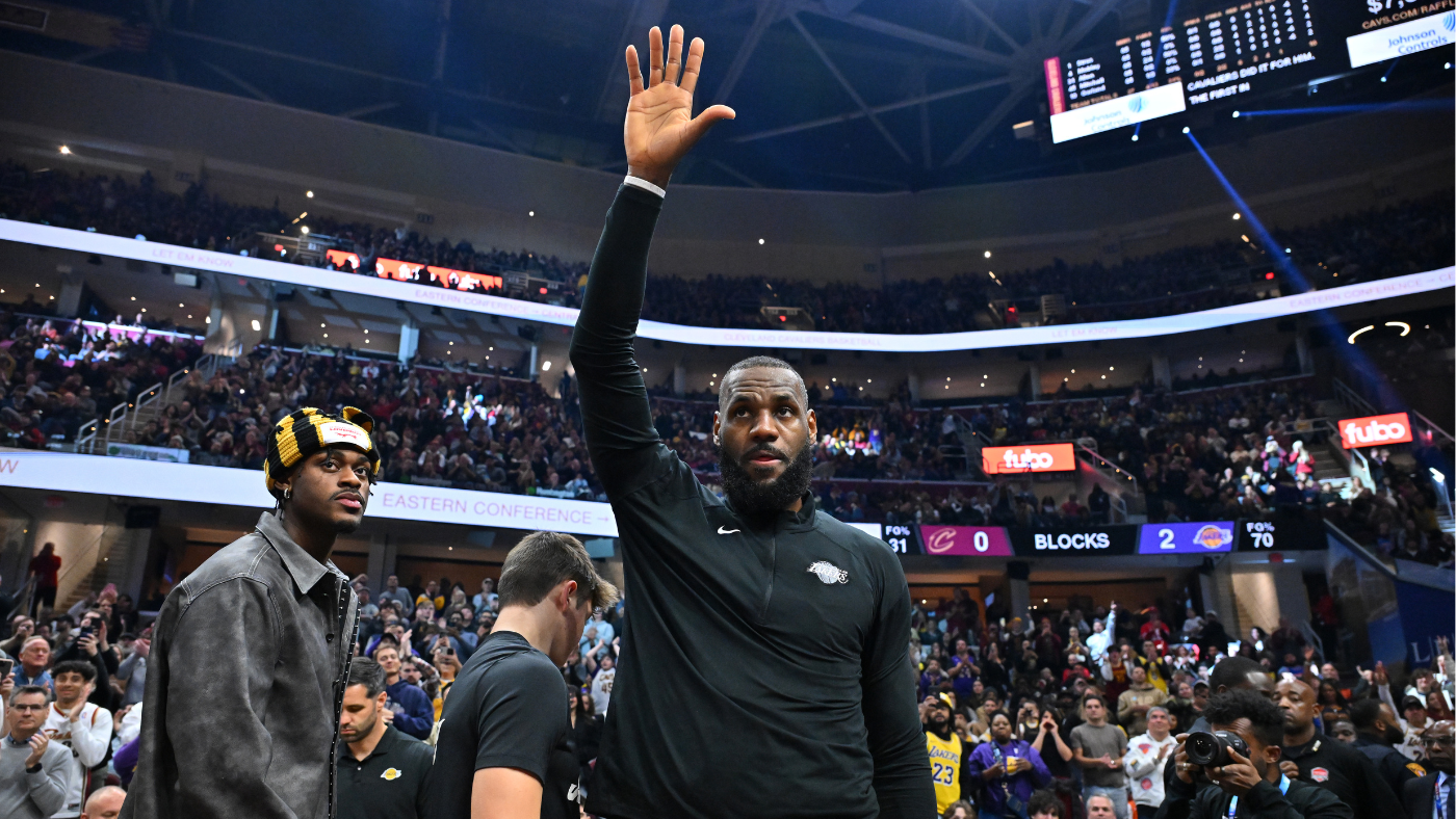 Cavaliers honor Lakers’ LeBron James with tribute video of all his scoring milestones